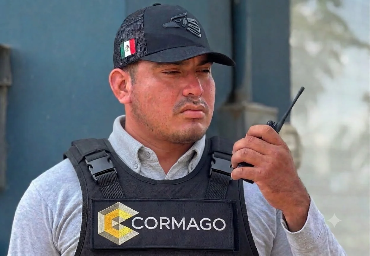 Elemento de seguridad privada en vigilancia
